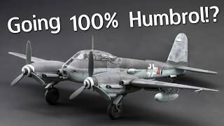 Built Using ONLY Humbrol Products? Airfix Me410A1/U2 & U4 Model Kit in 1/72 Scale  Build & Review