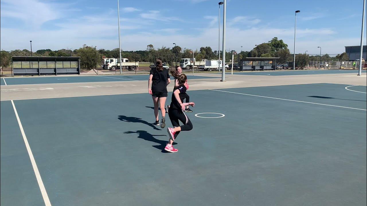 Netball Small Groups Three man weave YouTube