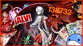 ¿ES UNA DECEPCIÓN? - Me vuelvo Delfín Tirando por Arlecchino, Polémica + Review - Genshin Impact 4.6