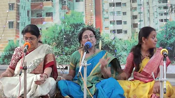 Ekadantam Vinayakam - Ganesh Bhajan by Amrutha Vahini Group at Saket Pranaam