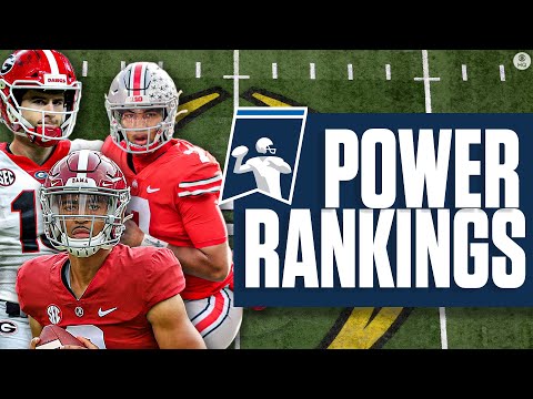 College football rankings: georgia jumps ohio state to no. 2 + more | cbs sports hq