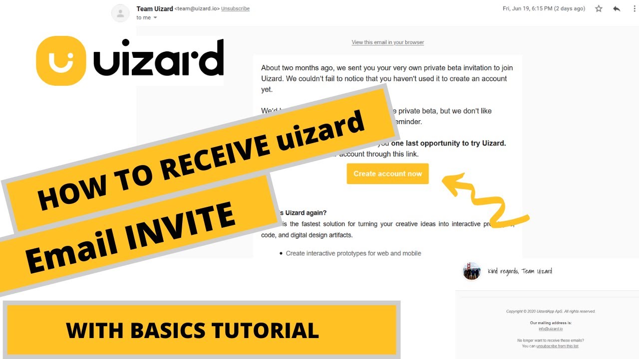 How to get a Uizard invite| Step-by-Step with Basic Tutorial | Timmy ...