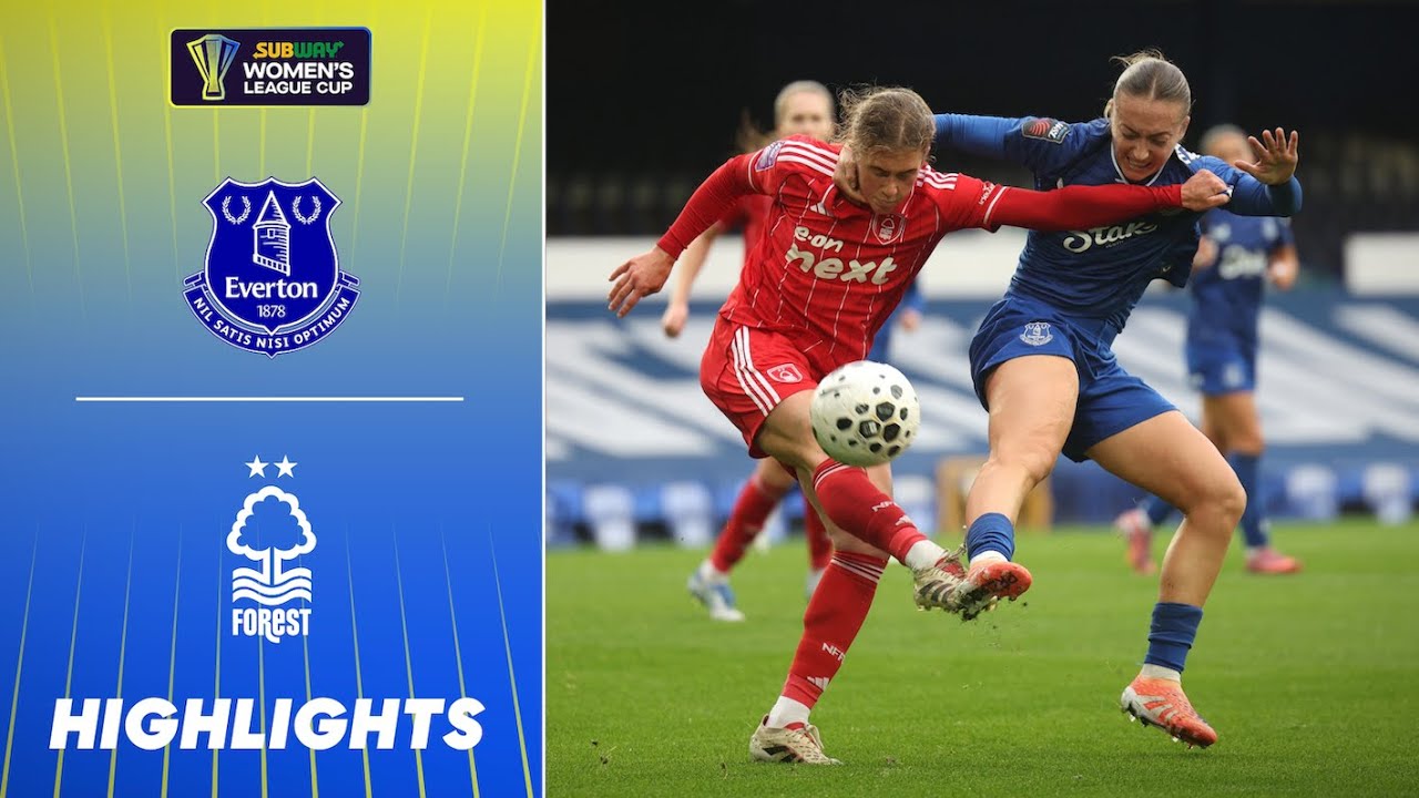 Бонусный очко в серии пенальти! Лучшие моменты женского Кубка лиги «Эвертон» — «Ноттингем Форест»...