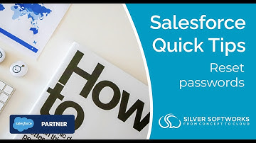 How to reset passwords in Salesforce