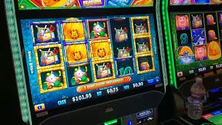 PT. 2 - LAUGHLIN TRIP, SUPER FREE GAMES on BUFFALO DELUXE, HUFF N MORE PUFF, BUFFALO & DRAGON LINK