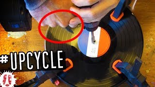 What Can Be Made With Old Vinyl Records - Easy DIY Vinyl Record Crafts #projects #ideas #upcycle