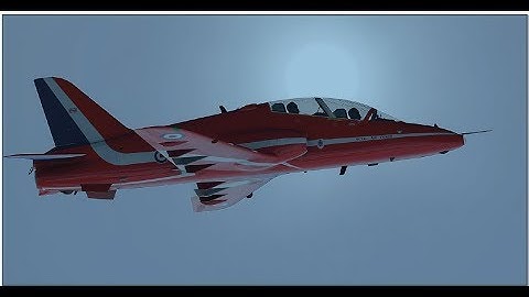 1st Test Flight of the Hawker Siddeley Hawk T1 (X-Plane & ORBX True Earth Great Britain South)