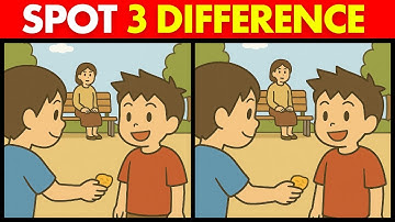Spot The Difference: Test Your Attention Skills! 👀 Only 5% Can Solve This! 😮 | Find The Difference ⚡
