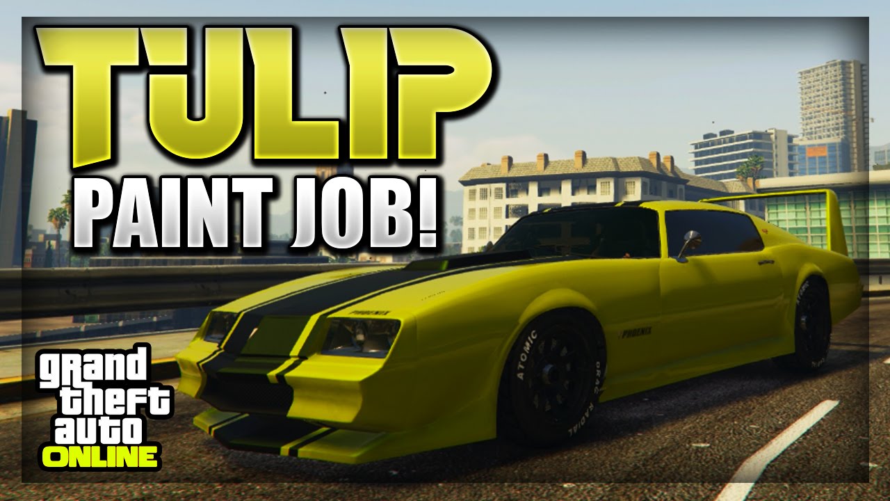 GTA 5 Online Best Paint Jobs/Color Schemes Tulip Paint Job! YouTube