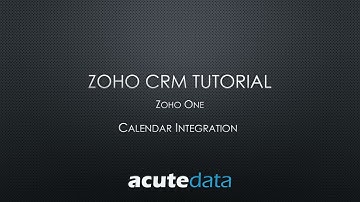 How to Integrate Google Calendar with Zoho CRM