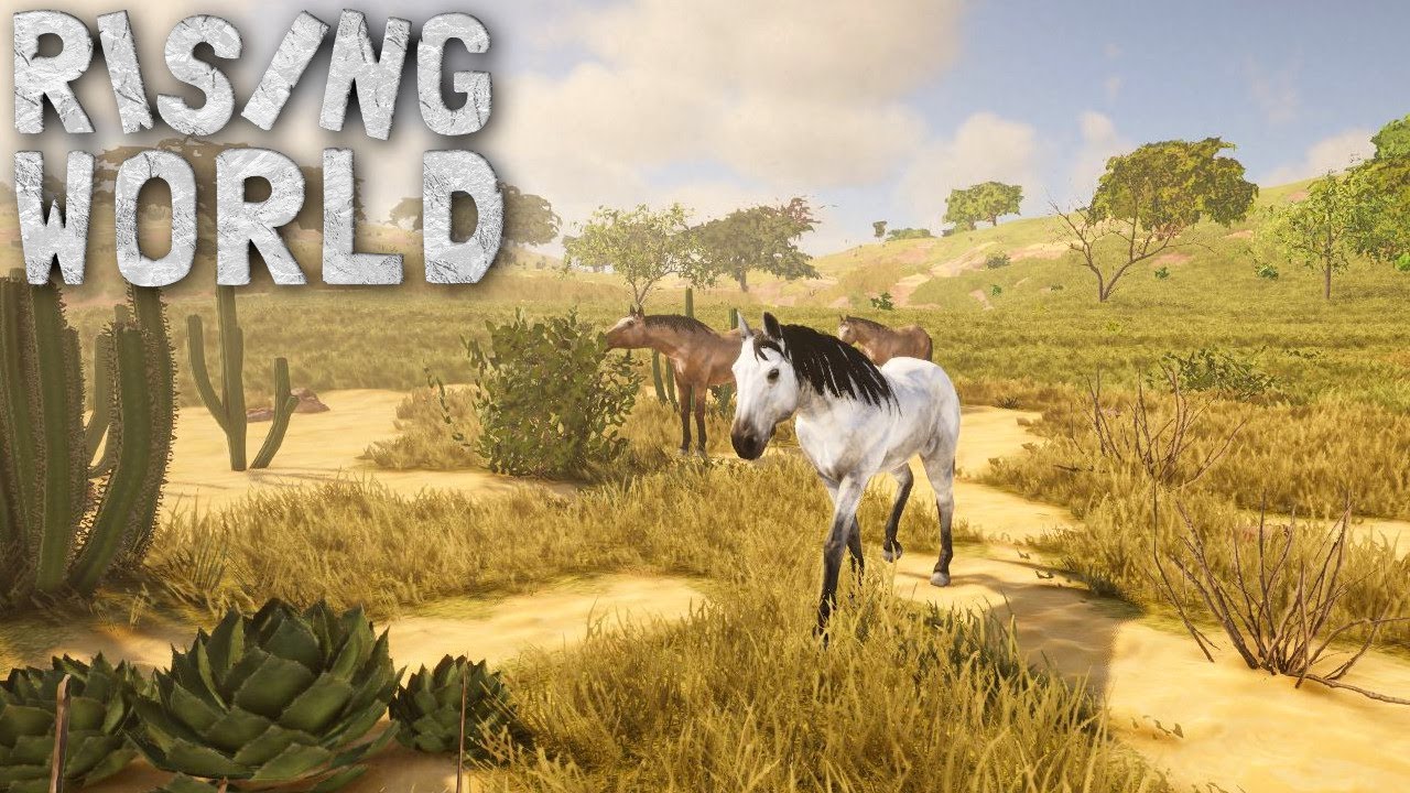 Я ОБОЖАЮ ПУСТЫНЮ! | Rising World, часть 8