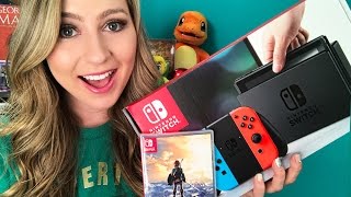 LIVE NINTENDO SWITCH UNBOXING
