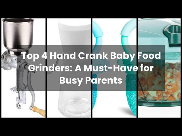  Munchkin Baby Food Grinder, Light Blue : Baby Food Mills : Baby