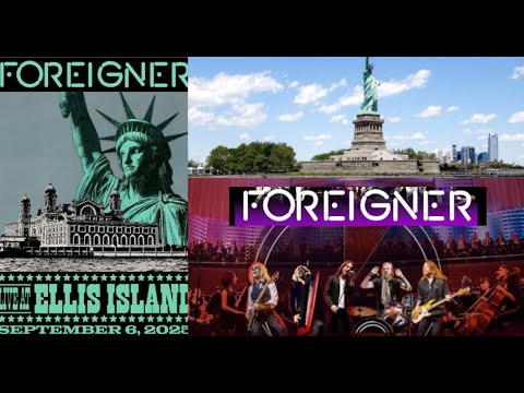 FOREIGNER 50th Anniversary Concert to be filmed on Ellis Island for documentary - details released!