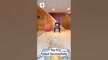 Top 5 Trick Shots Failed Successfully #shorts #trickshots #trickshot