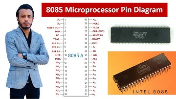 8085 microprocessor pin diagram || 8085 pin diagram trick || Bangla