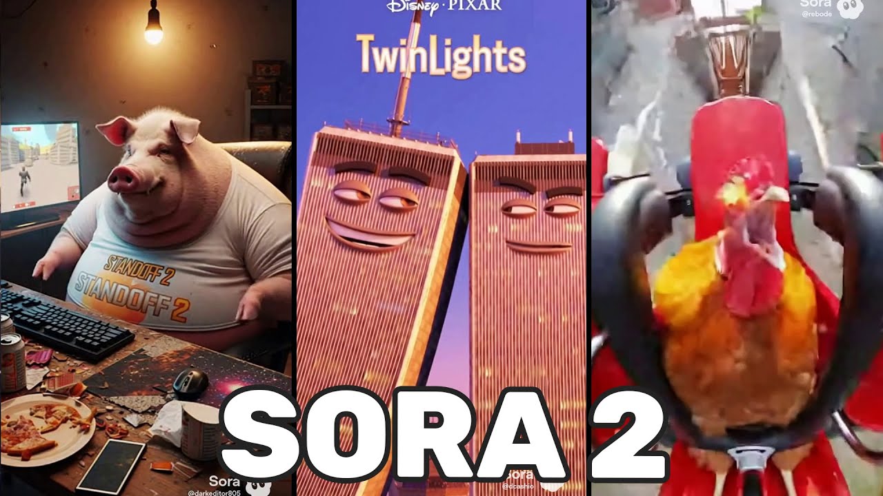 AI Has Officially Gone Crazy (Sora 2 Compilation) #sora #sora2 - YouTube