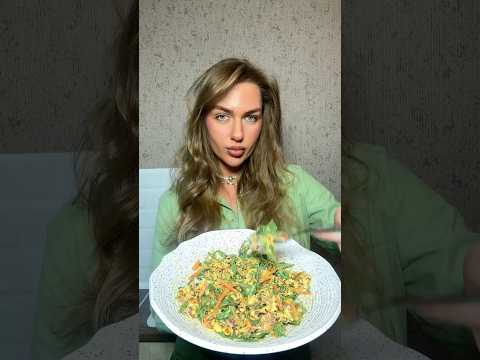Салат с попкорном пробовали? #врек #салат #рецепт #готовимдома #еда #вкуснодома #готовка