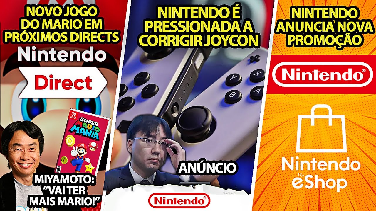 Miyamoto indica que novo jogo do Mario será revelado em breve