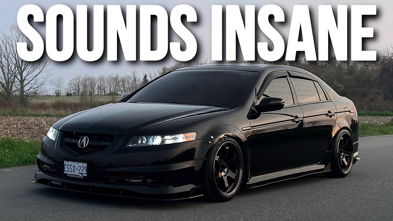 First Redline Rips In The Boosted TL Type-S! - YouTube