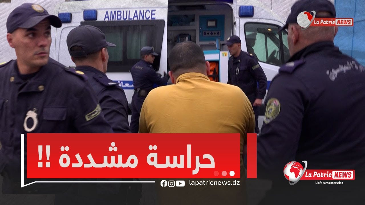 شاهد ..هكذا تم نقل مسجون إلى المستشفى بعد تعرضه لوعكة صحية تحت حراسة أمنية مشددة من طرف إدارة السجون