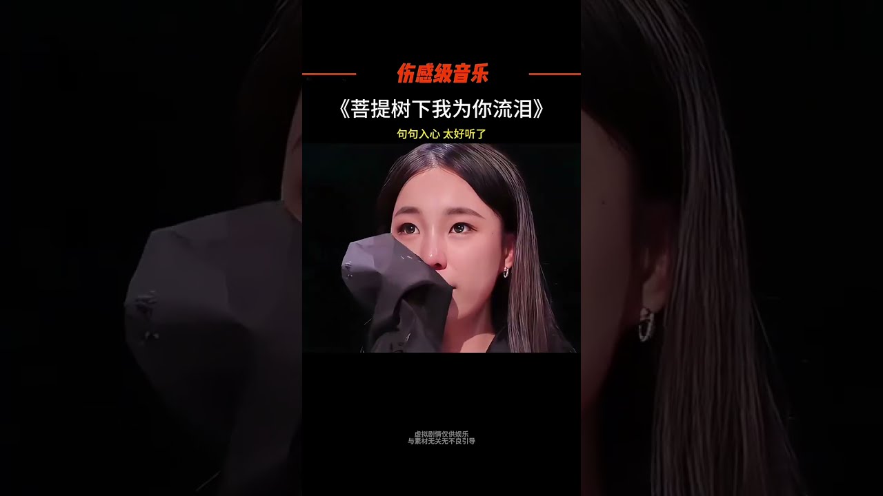 菩提樹下我為你流淚,韓紅老師這首歌唱的太好聽了,太感人了……