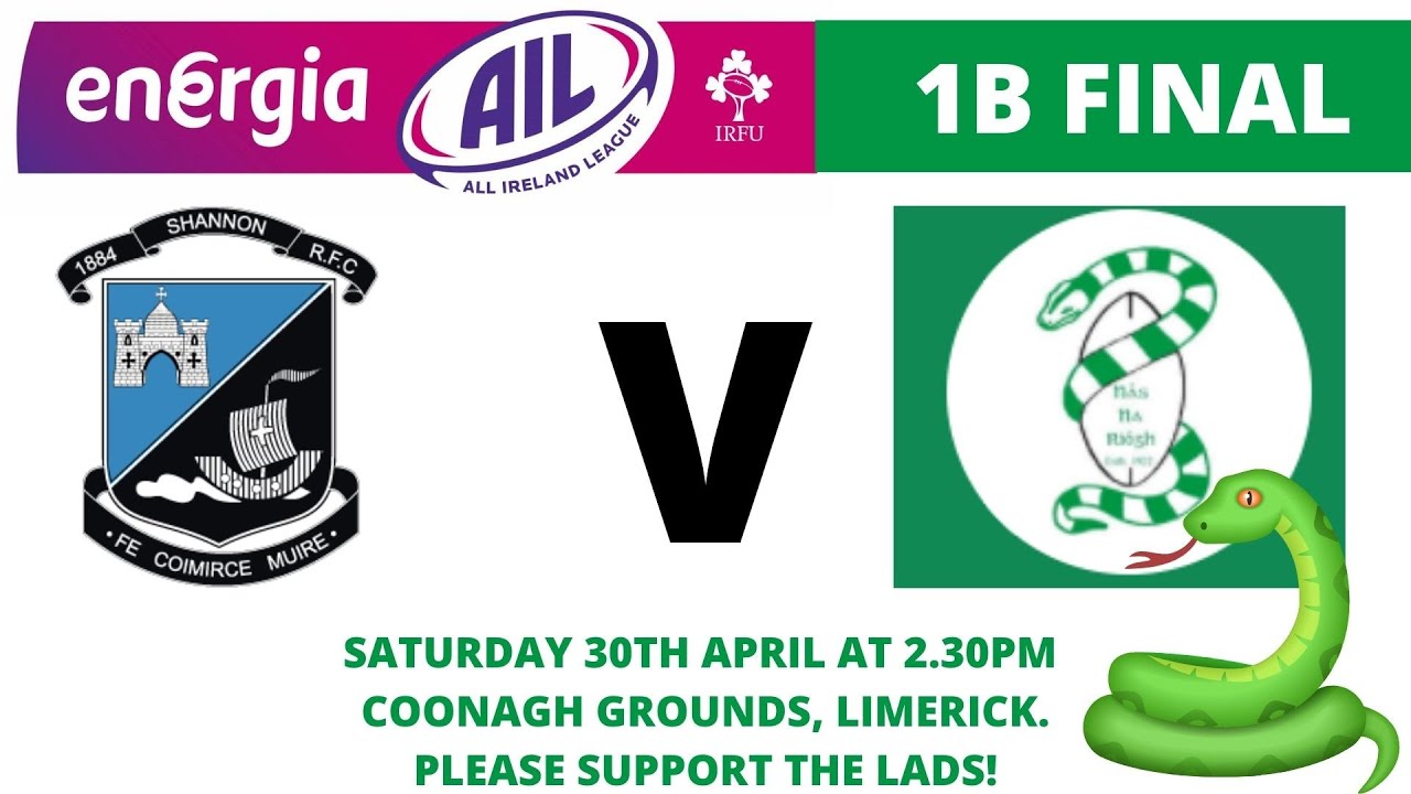 AIL 1B FINAL - SHANNON V NAAS - THIS SATURDAY