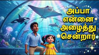 Appa Ennai Azhaithu Sendrar | அப்பா என்னை அழைத்து சென்றார் | Tamil Kids Aqua Park | Sea animals