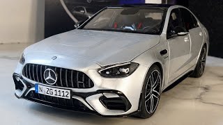 Mercedes-AMG C63s E Performance by NZG | 1:18 Scale Diecast Model Car Unboxing 