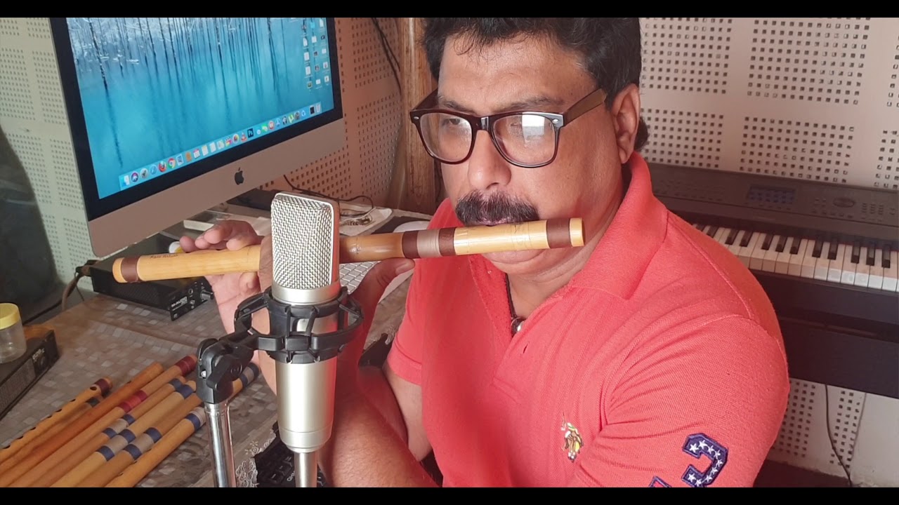 Chand Phir Nikla Magar  Best Instrumental Cover flute  Mohan Veena  Sunil Sharma  Ashwin pandya