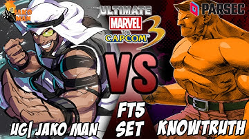 UMVC3 Parsec FT5 Set - UG| Jako Man VS KnowTruth (UMVC3 Mods Palette Swap)