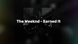 The Weeknd - Earned It (speed up)