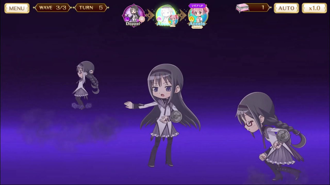 マギレコ 暁美ほむら scene0 ver. 上位マギア(ドッペル枠) 約束を重ね