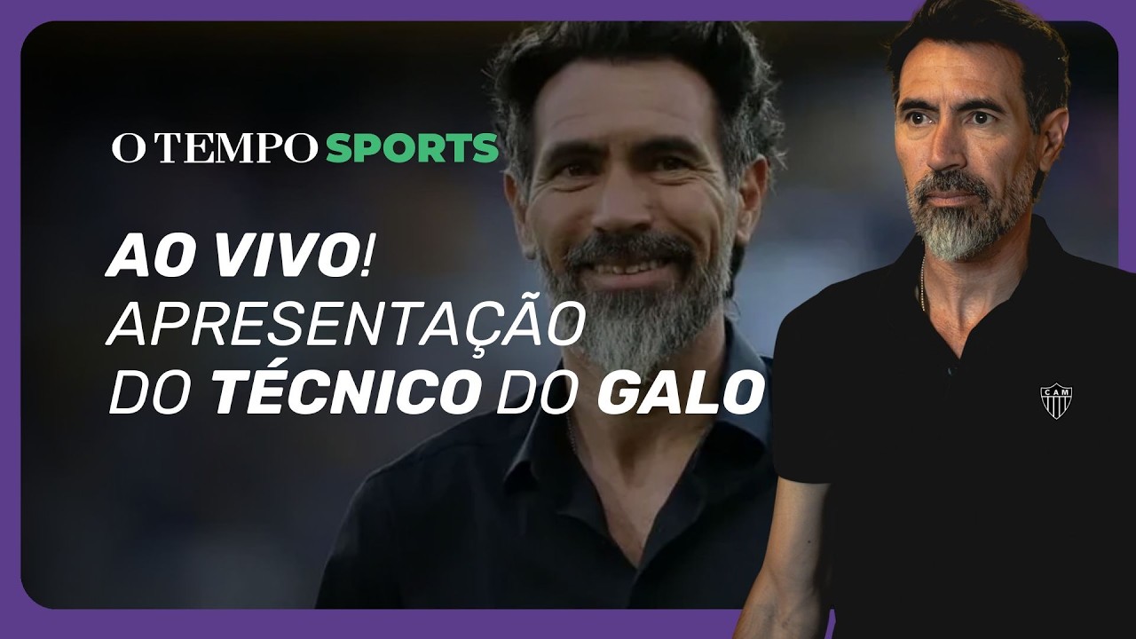 EDUARDO DOMÍNGUEZ AO VIVO!🐓 VEJA APRESENTAÇÃO (COM COMENTÁRIOS) DO NOVO TÉCNICO DO GALO⚪⚫