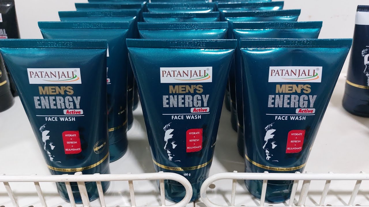 Patanjali New Latest Product MEN'S ENERGY ACTIVE FACEWASH Complete Detail, Use & Mrp। Swami Ramdev.
