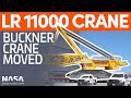 Buckner LR 11000 Crane Moved to Production Site | SpaceX Boca Chica