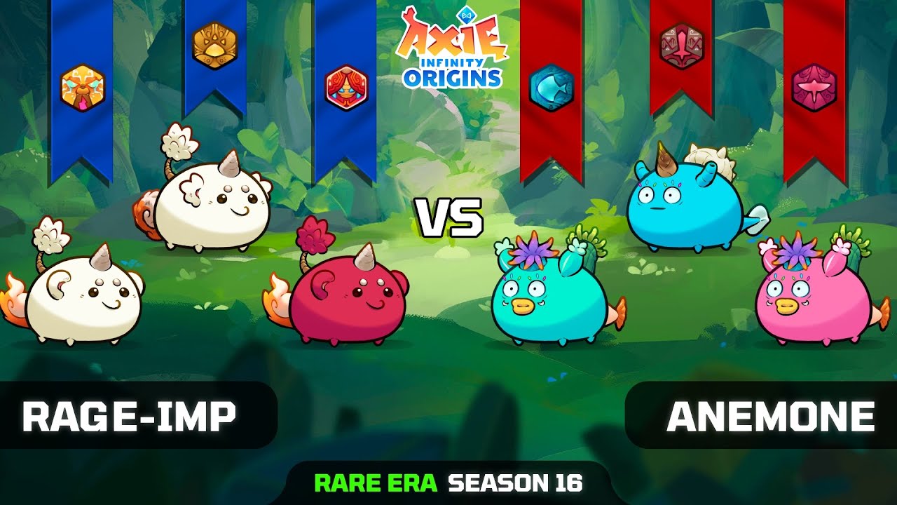 RAGE-IMP vs ANEMONE | SEASON 16 | AXIE INFINITY ORIGINS