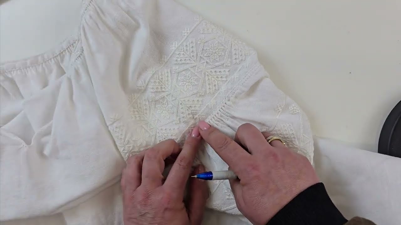 Як розрахувати кількість пухликів на сорочці. #вишитасорочка