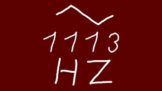 1113 hz triangle