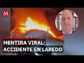 Desmienten hallazgo de armas en avión accidentado en Laredo tras confusión de términos