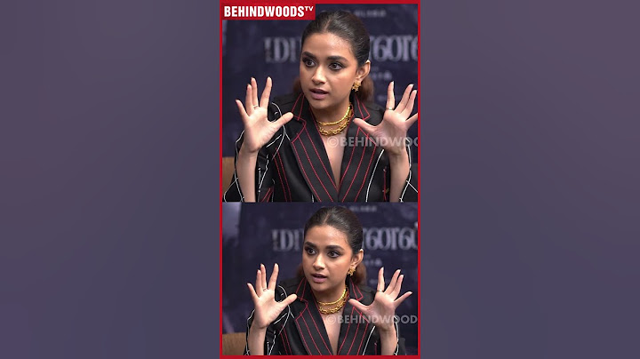 "குடிச்சிட்டு என் மேல சாஞ்சான்,பளார்னு விட்டுட்டேன்" 😡 Keerthy Suresh | Throwback