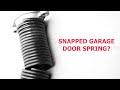 Fix Springs at Toronto Garage Door Repair