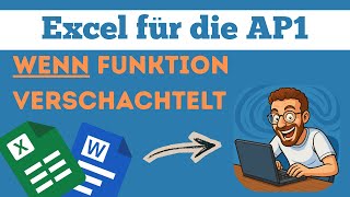 Excel für die AP1: Verschachtelte WENN Funktion #excel #abschlussprüfung #büromanagement #azubi
