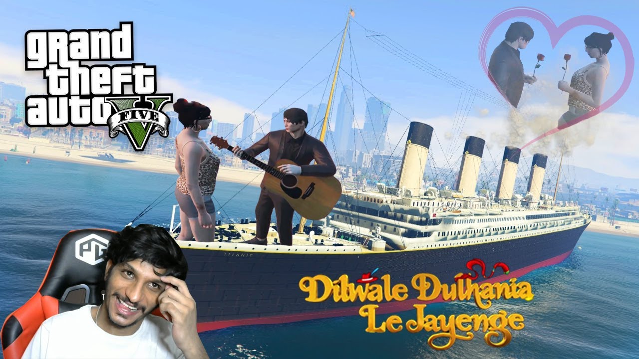 GTA 5 Dilwale Dulhania Le Jayenge Hyper King Telugu Gamer | Funny Moments #11