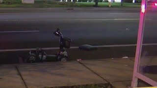 Salem crash sends motorized scooter rider to hospital