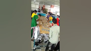 Fusing by Skilled Persons | Efficient Working System 👌 #shorts #reels #garments #fusingmethod #viral