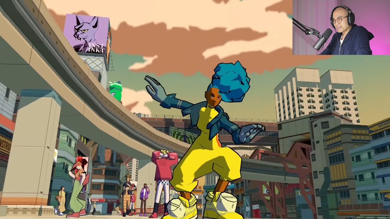 knify REACTS: Bomb Rush Cyberfunk - Official Trailer