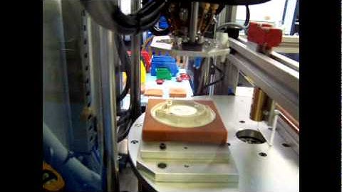 2 Position Rotary Table PulseStaking Machine