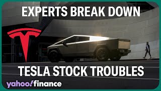 Analysts break down Tesla stock troubles amid rough 2024