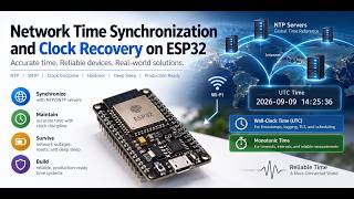 Reliable Time on ESP32: Network Synchronization, Clock Discipline, and Recovery